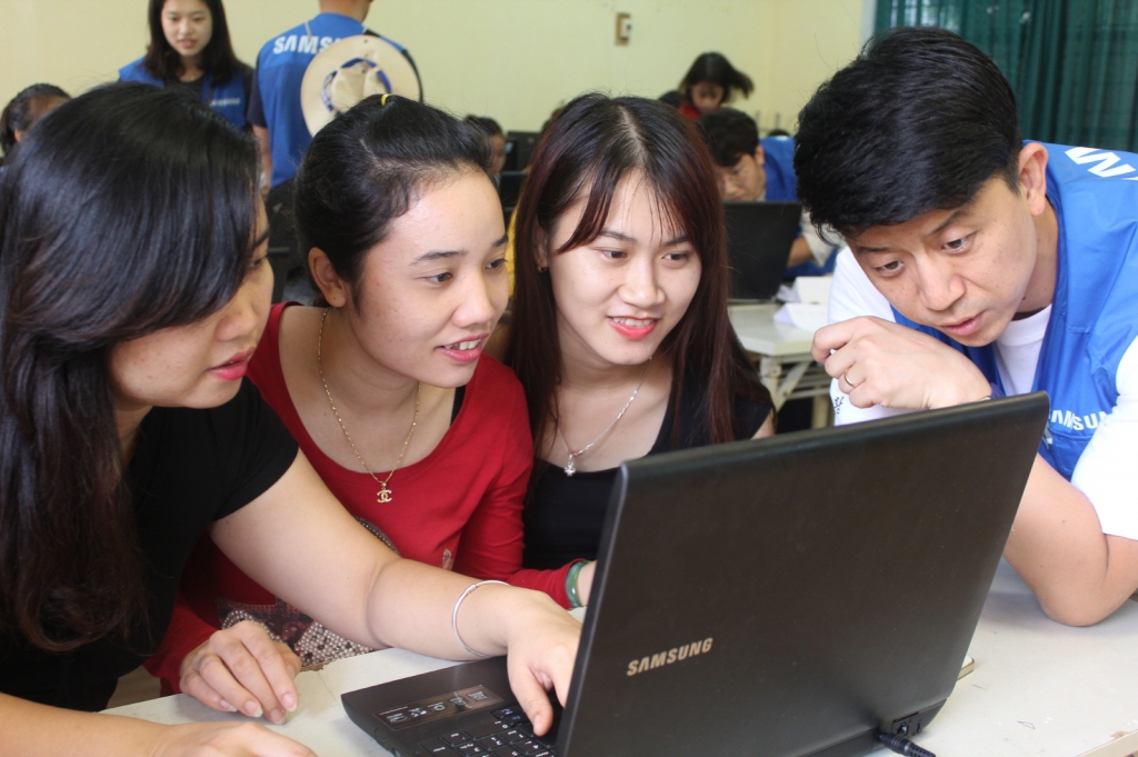 삼성전자, 베트남서 자원 봉사활동 실시