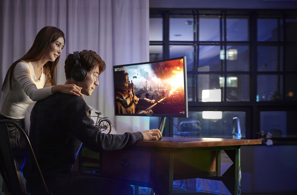 삼성전자, 퀀텀닷 커브드 게이밍 모니터 2종 출시