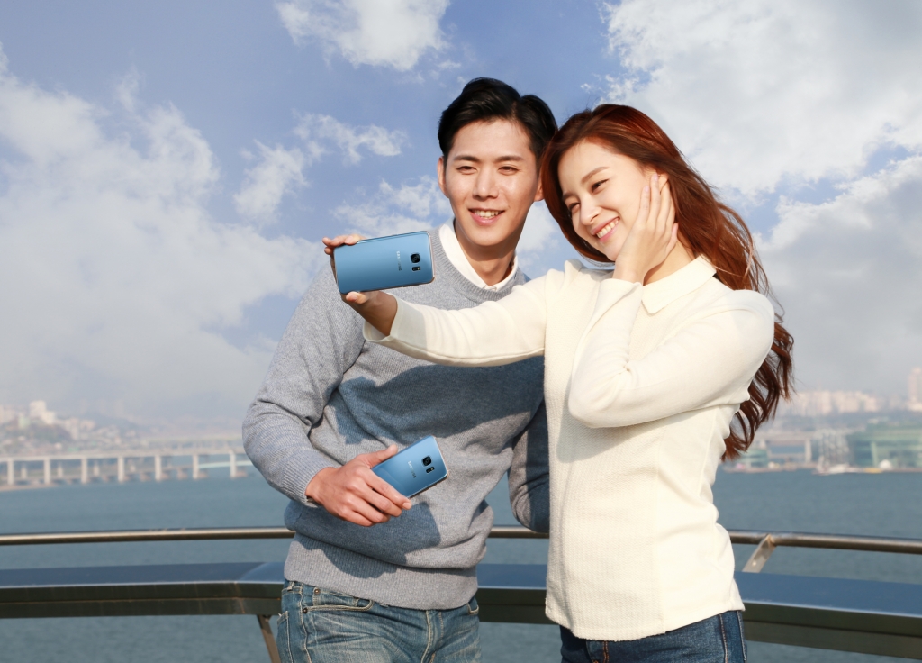 삼성전자, 푸른 바다 빛을 감각적으로 담은 ‘갤럭시 S7 엣지’ 블루 코랄 출시