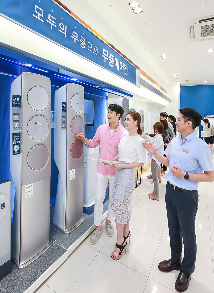 삼성전자 국내 에어컨 판매 100만대 돌파, '무풍에어컨' 국민 에어컨으로 자리매김