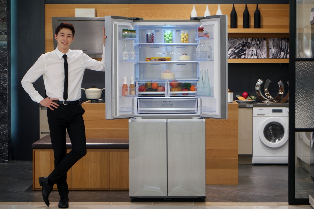 삼성전자, 싱글족의 주거 형태에 최적화된 '슬림 T-타입 냉장고' 출시