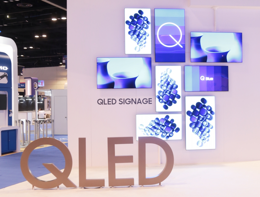 삼성전자, 인포콤 2017에서 타이젠 OS 3.0 탑재한 스마트 사이니지 공개