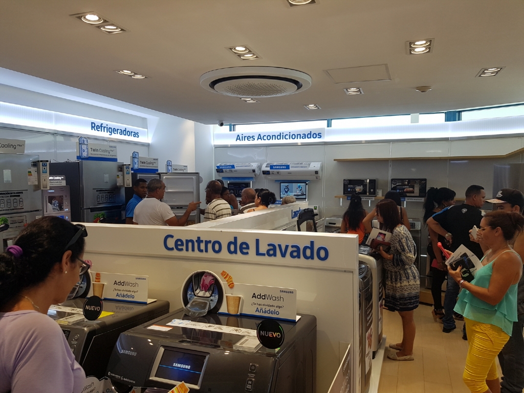 삼성전자, 쿠바에 브랜드샵 오픈하고 프리미엄 가전 이미지 확대 나선다