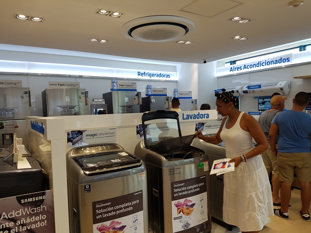 삼성전자, 쿠바에 브랜드샵 오픈하고 프리미엄 가전 이미지 확대 나선다