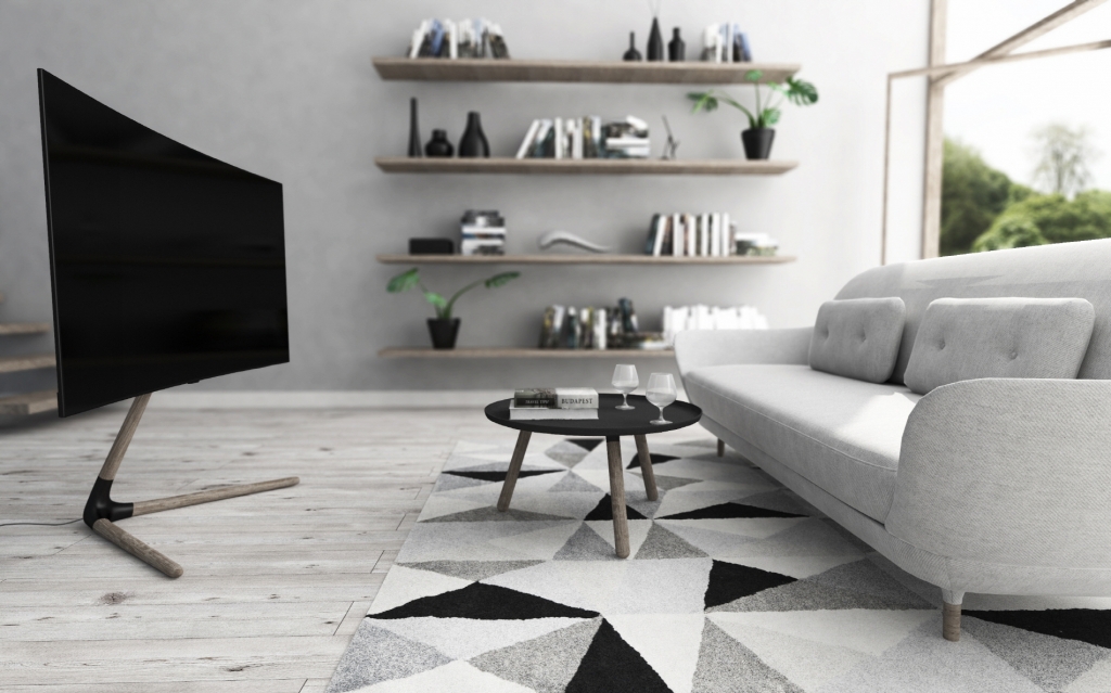 삼성전자, QLED TV 스탠드 디자인 공모전서 80:1 경쟁률 뚫은 최종 후보작 공개