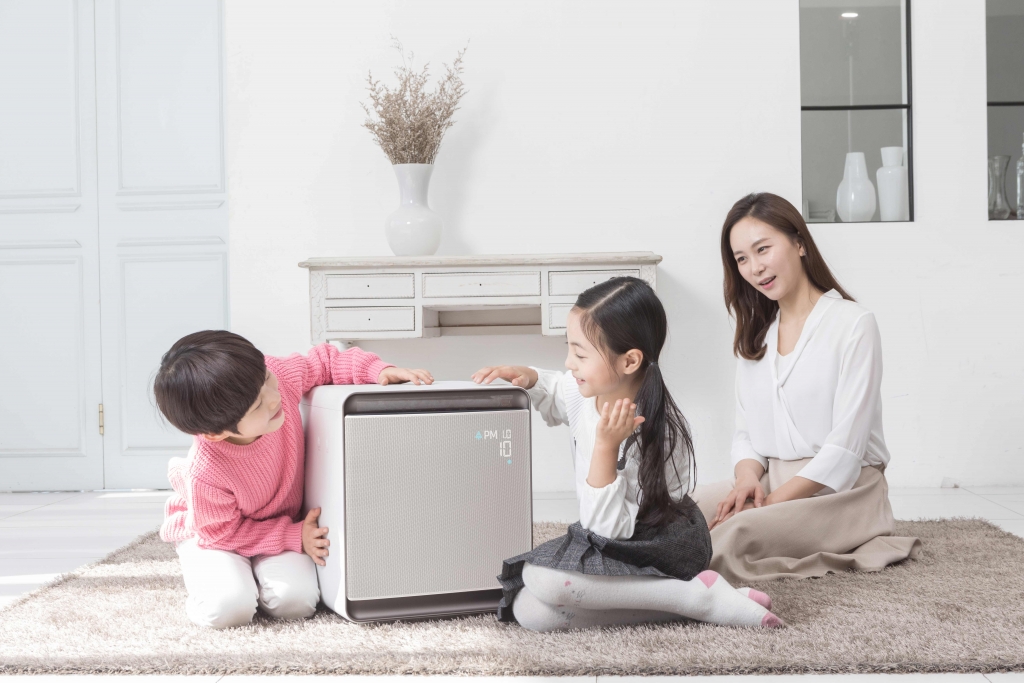 삼성전자, 독보적 청정 기능의 모듈형 공기청정기 '삼성 큐브' 출시