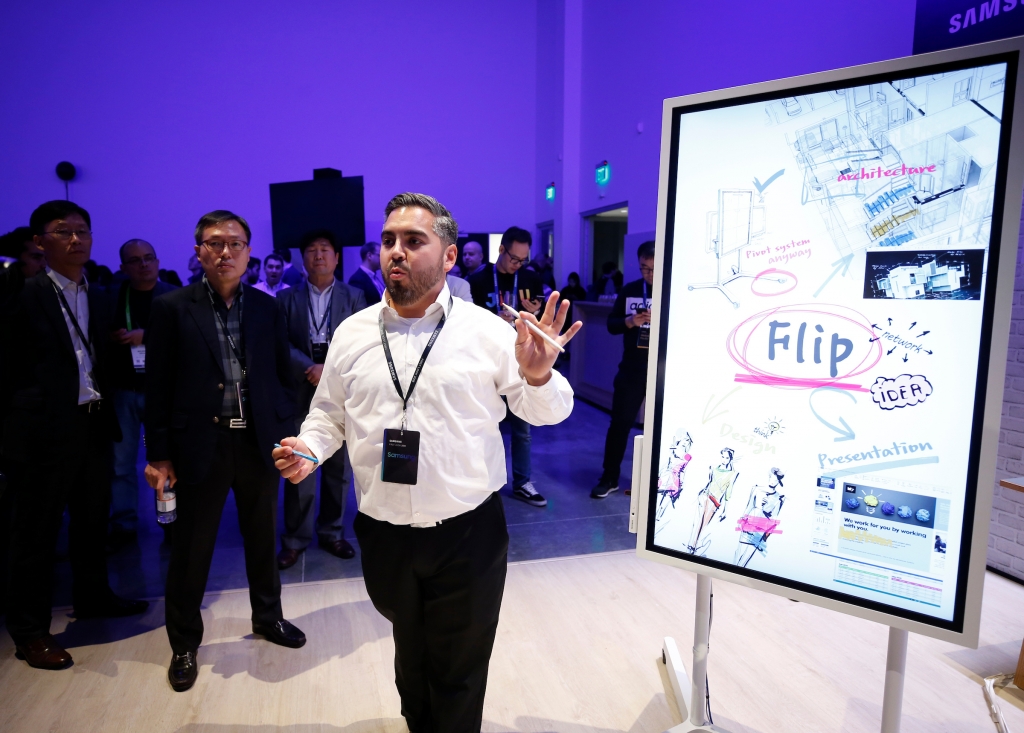 삼성전자, 세계 최초 모듈러 TV ‘더 월(The Wall)’공개