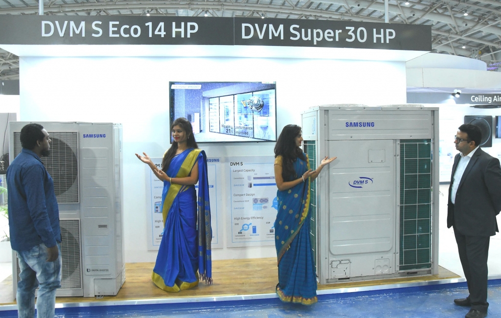 삼성전자, 인도 공조전 ACREX 2018서 '무풍 돌풍' 예고