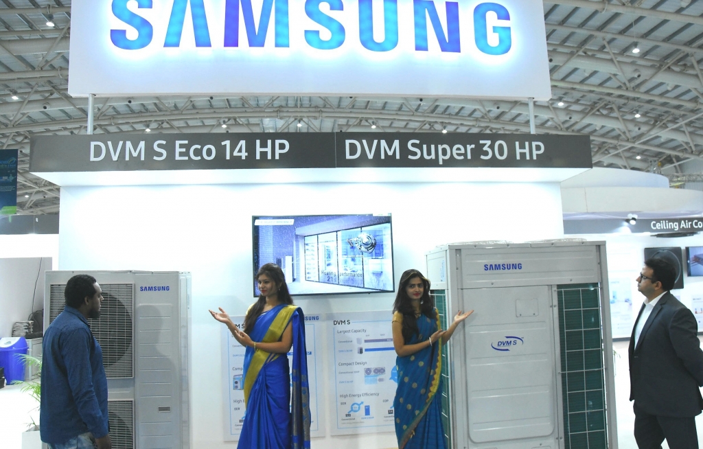 삼성전자, 인도 공조전 ACREX 2018서 '무풍 돌풍' 예고