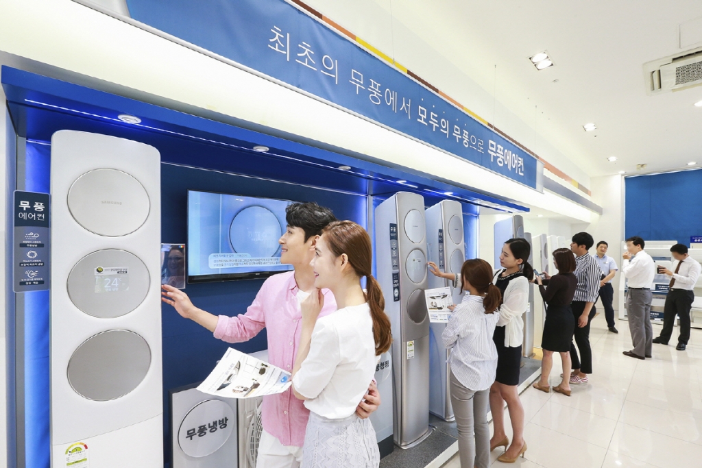 삼성전자 국내 에어컨 판매 100만대 돌파, '무풍에어컨' 국민 에어컨으로 자리매김