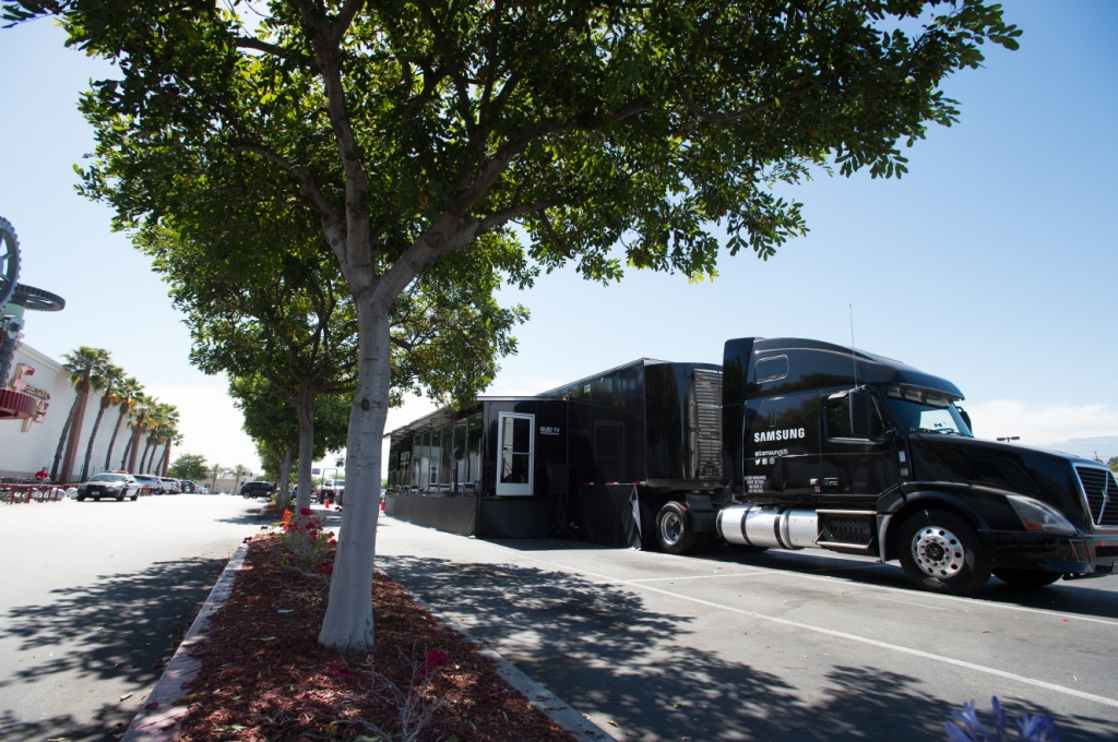 삼성 QLED TV, 美 전역서 ‘트럭 투어' 진행