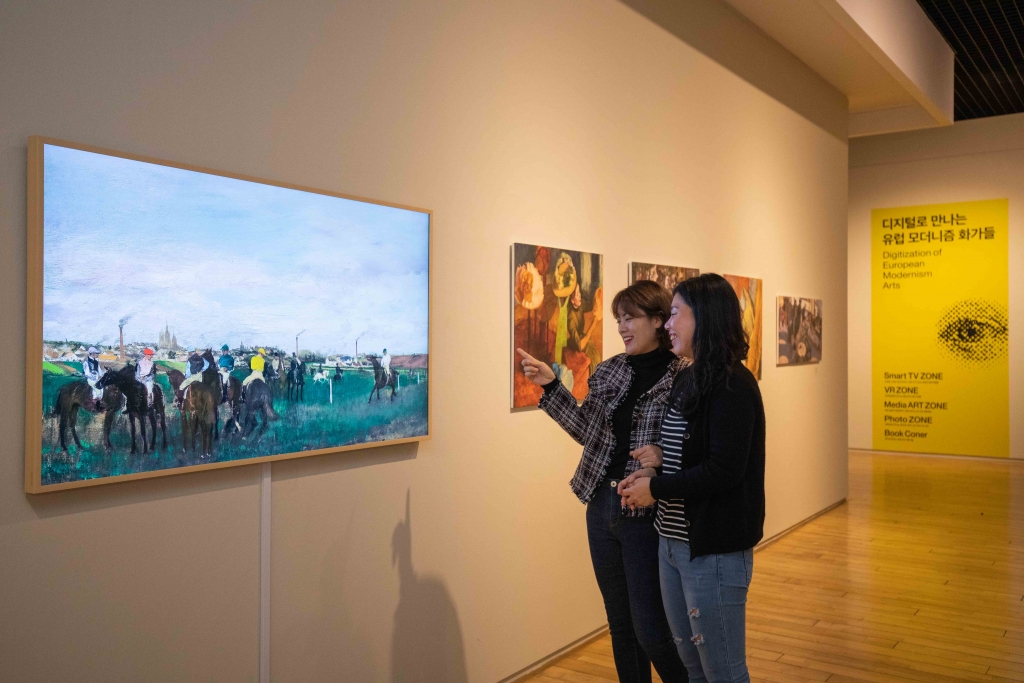 삼성 라이프스타일 TV ‘더 프레임’ 유럽 모더니즘 화가들의 작품 담는다