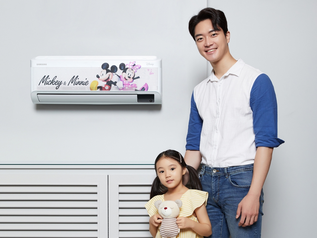삼성전자, 무풍에어컨 디즈니 컬렉션 출시