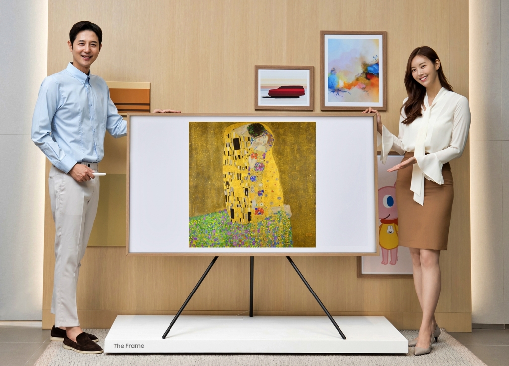 삼성전자, ‘더 프레임’에 클림트 작품 담는다