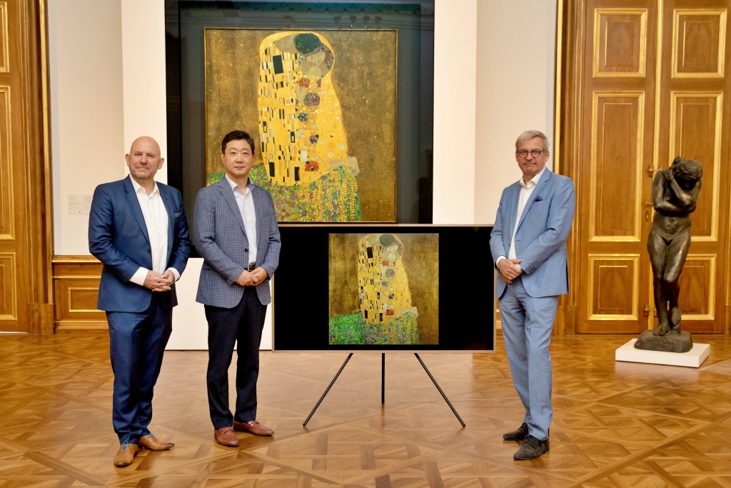삼성전자, ‘더 프레임’에 클림트 작품 담는다
