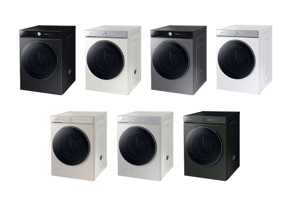 삼성전자, 국내 최대 25kg 용량 ‘비스포크 그랑데 세탁기 AI’ 출시