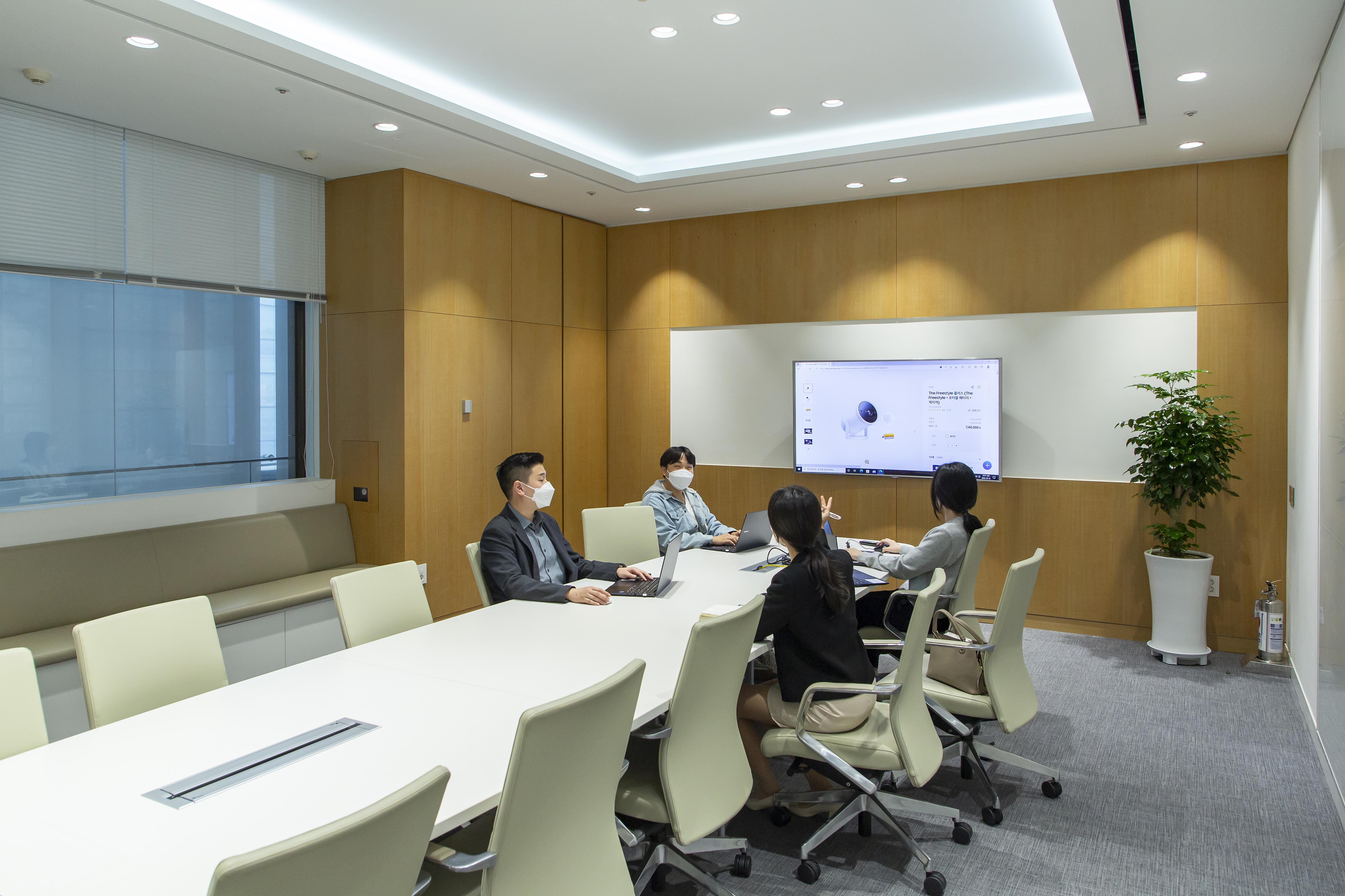삼성전자, 사내외 유연근무공간 ‘딜라이트’로 근무문화 혁신 - Samsung Newsroom Korea Media Library