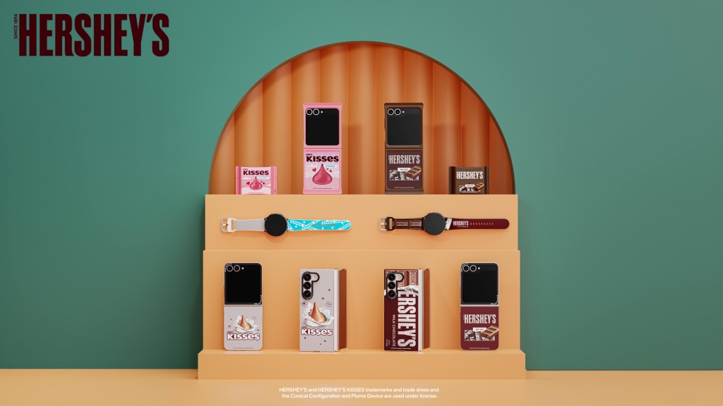 삼성전자, ‘허쉬’ 초콜릿 디자인 입은 모바일 액세서리 선보여