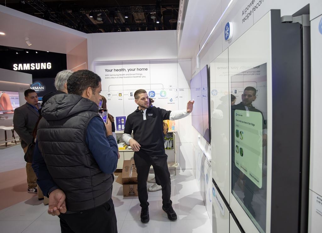 Home AI 통해 초개인화된 미래 Home 제시하는 삼성전자, CES 2025 삼성전자 전시장 이모저모