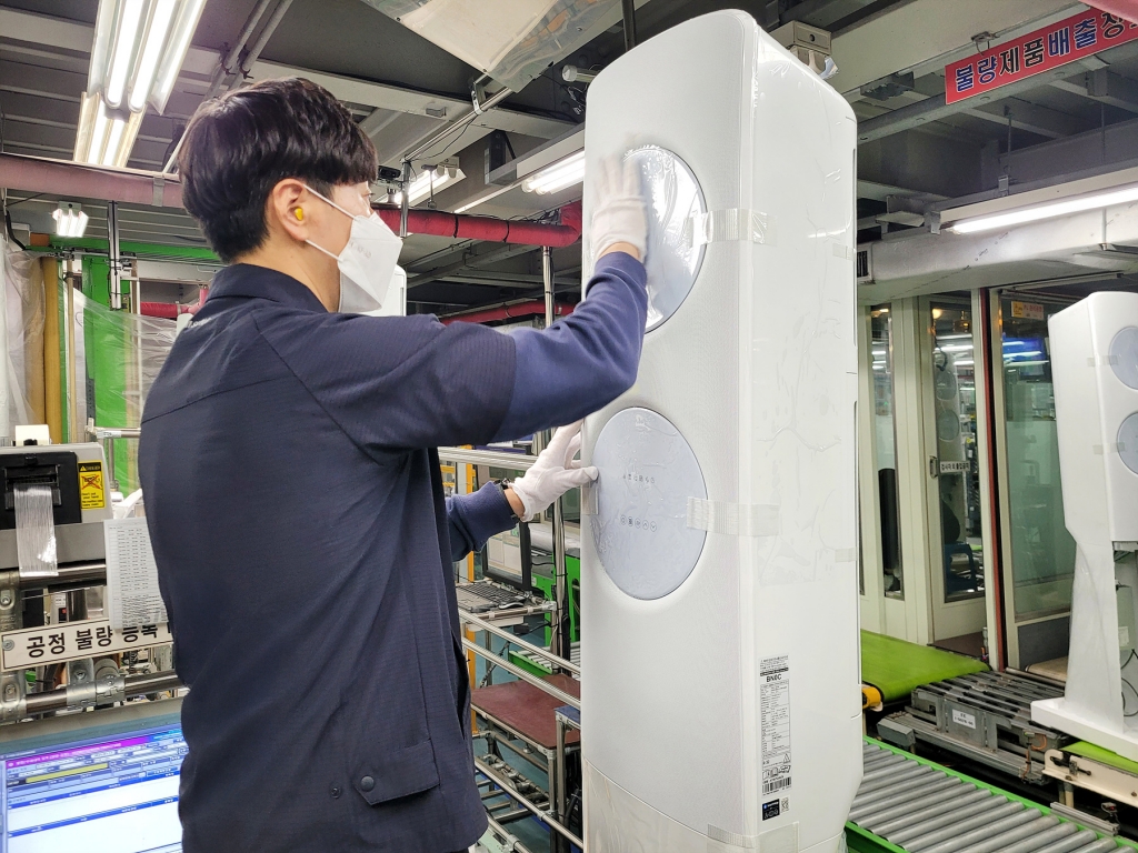 삼성전자, ‘에어컨 생산라인 풀가동’으로 AI 에어컨 수요 적극 대응