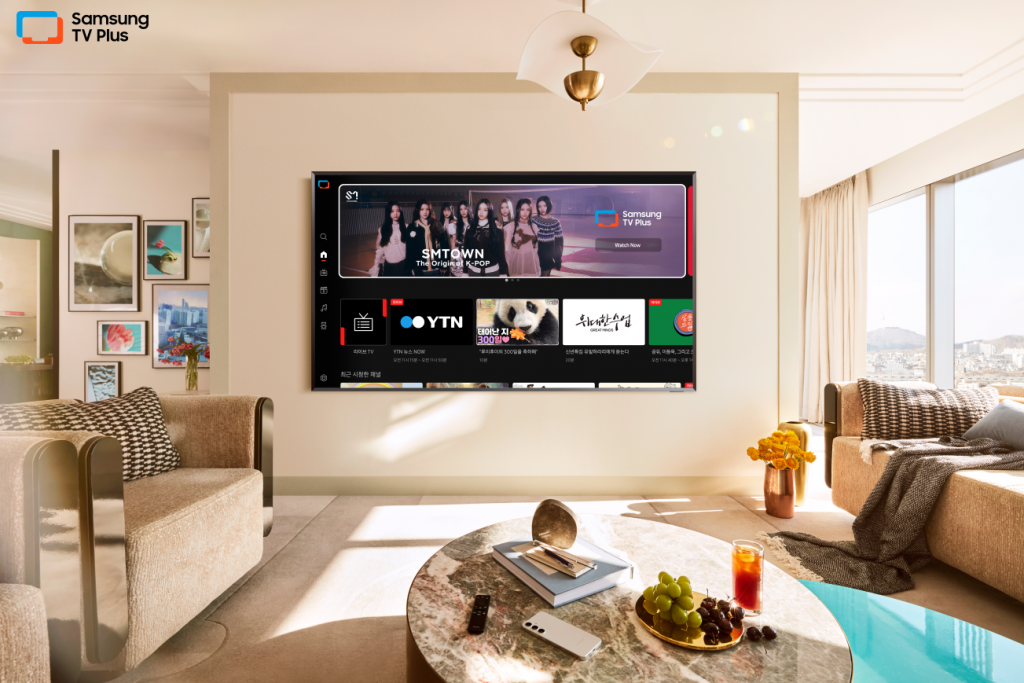 삼성 TV 플러스, FAST 업계 첫 'SMTOWN' 채널 론칭