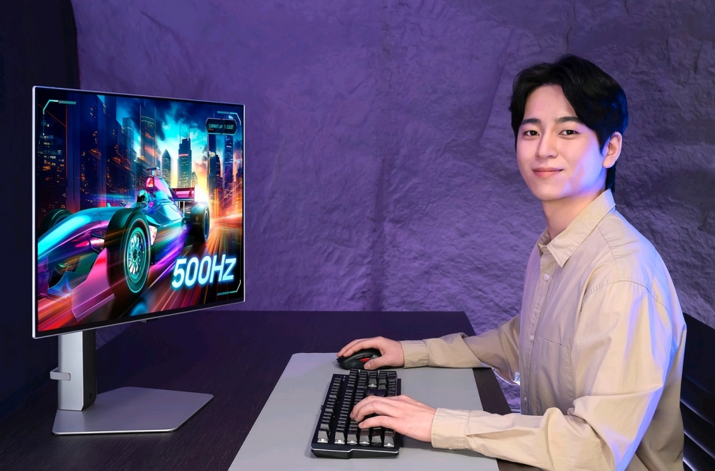 삼성전자, 세계 최초 500Hz OLED 게이밍 모니터 ‘오디세이 OLED G6’ 출시