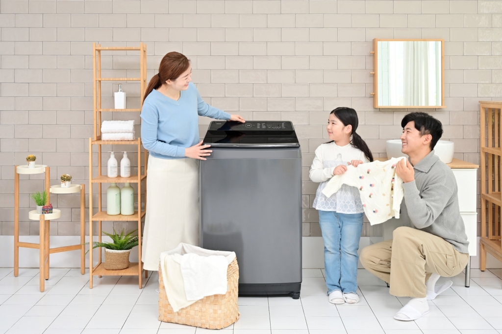 삼성전자, AI 기능 탑재한 ‘AI 통버블 세탁기’ 출시