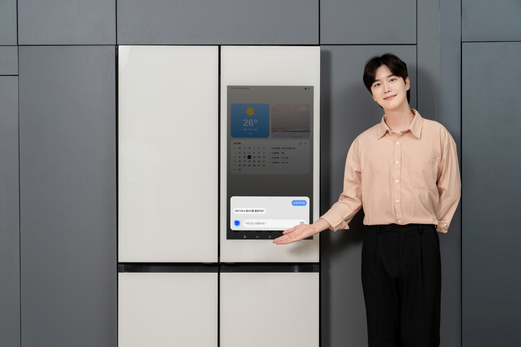 삼성전자, 터치스크린 냉장고에 ‘보이스 ID’ 업데이트