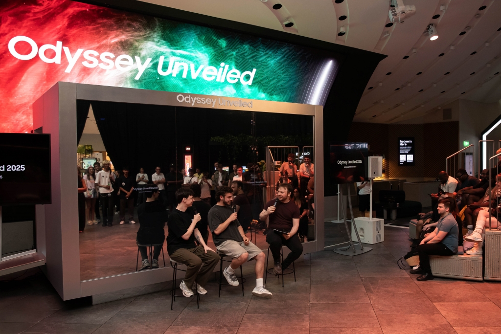 삼성전자, 영국서 글로벌 팬들과 오디세이 게이밍 모니터 행사 진행