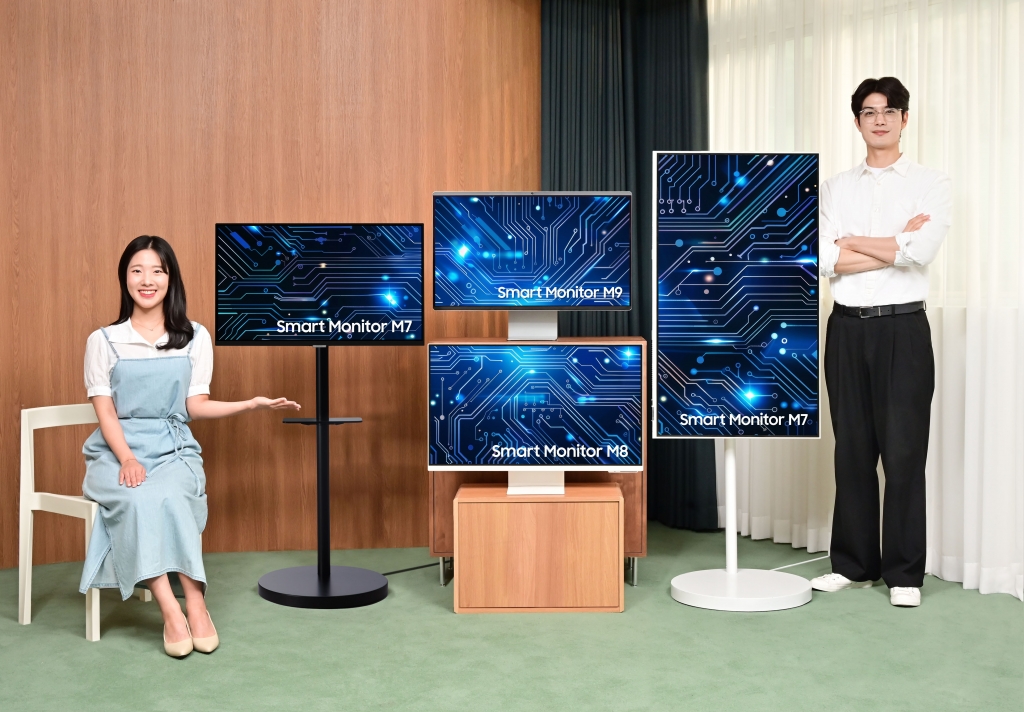 삼성전자, OLED 첫 탑재한 2025년형 스마트모니터 출시