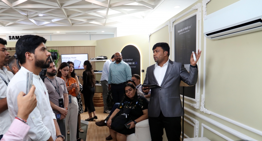 삼성전자, 인도서 비스포크 AI 가전 혁신 경험 선보여