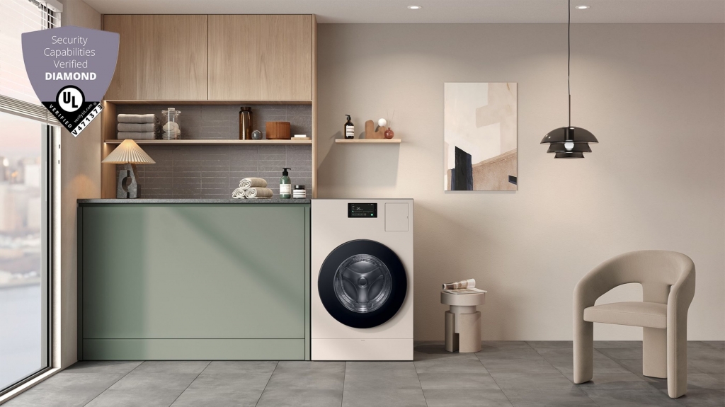 삼성전자 ‘비스포크 AI 콤보’ 세탁건조기, 2년 연속 ‘UL 솔루션즈’ 최고 보안 등급 획득