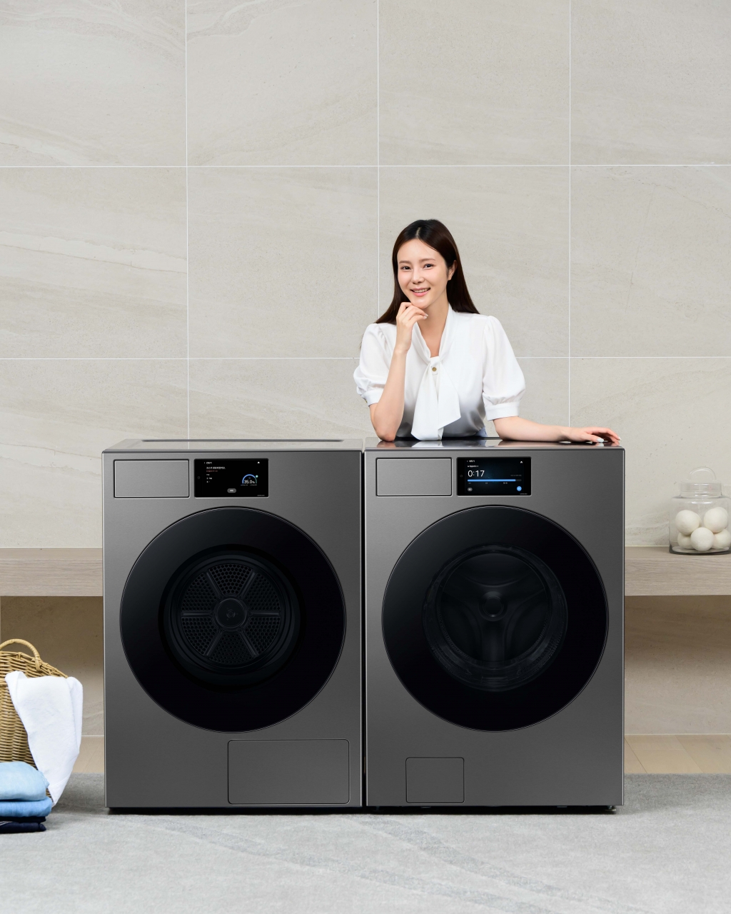 삼성전자, 2025년형 비스포크 AI 세탁기와 건조기 출시