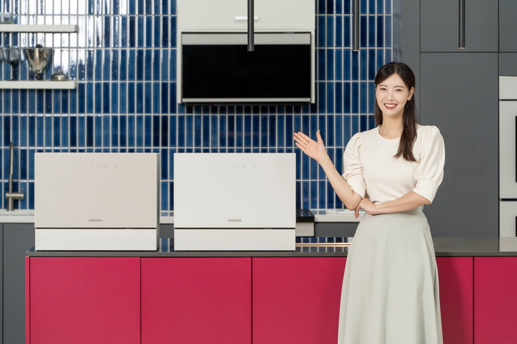 삼성전자, 에너지 효율 강화한 ‘비스포크 식기세척기 카운터탑’ 신제품 출시