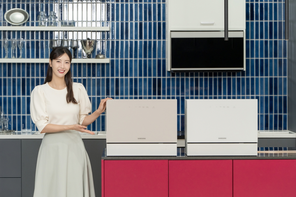 삼성전자, 에너지 효율 강화한 ‘비스포크 식기세척기 카운터탑’ 신제품 출시