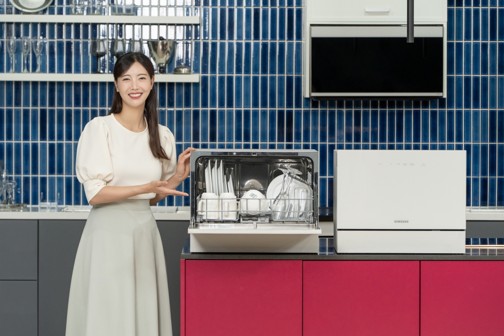 삼성전자, 에너지 효율 강화한 ‘비스포크 식기세척기 카운터탑’ 신제품 출시