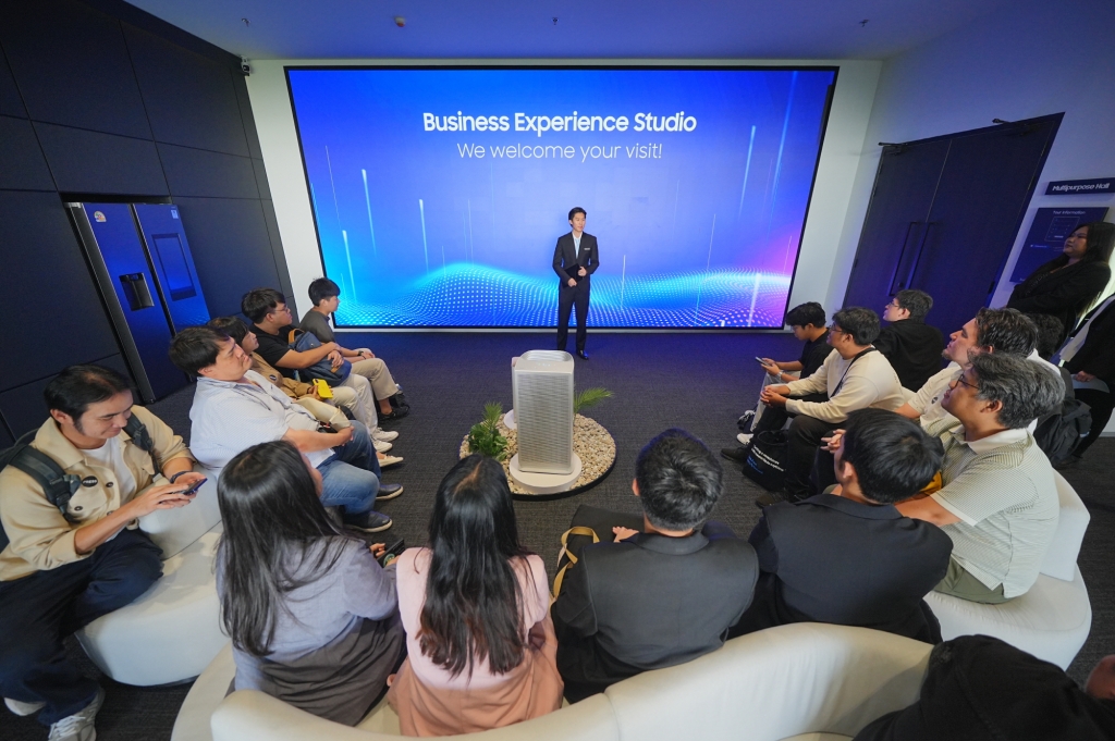 삼성전자, 태국에 AI 기반의 B2B 솔루션 체험 공간 열어