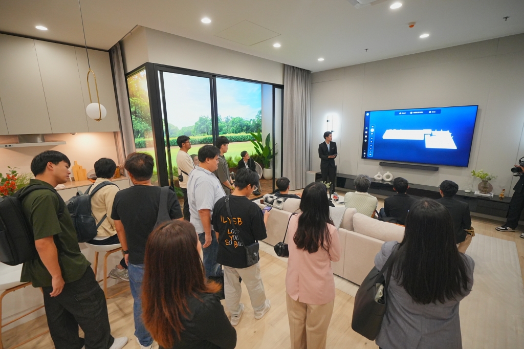 삼성전자, 태국에 AI 기반의 B2B 솔루션 체험 공간 열어