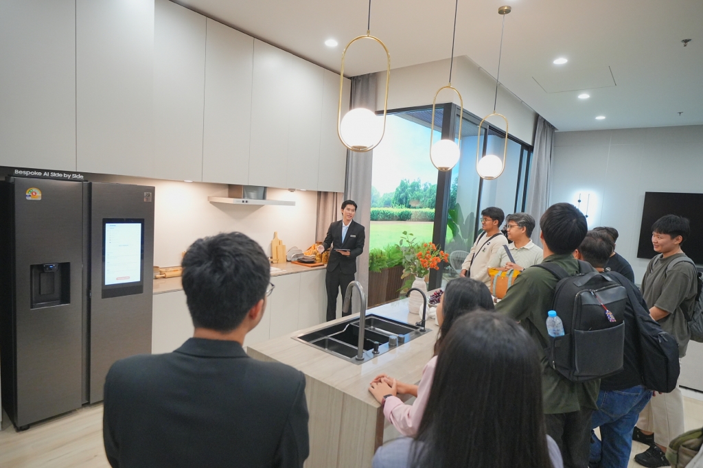 삼성전자, 태국에 AI 기반의 B2B 솔루션 체험 공간 열어