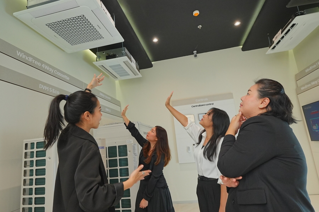 삼성전자, 태국에 AI 기반의 B2B 솔루션 체험 공간 열어