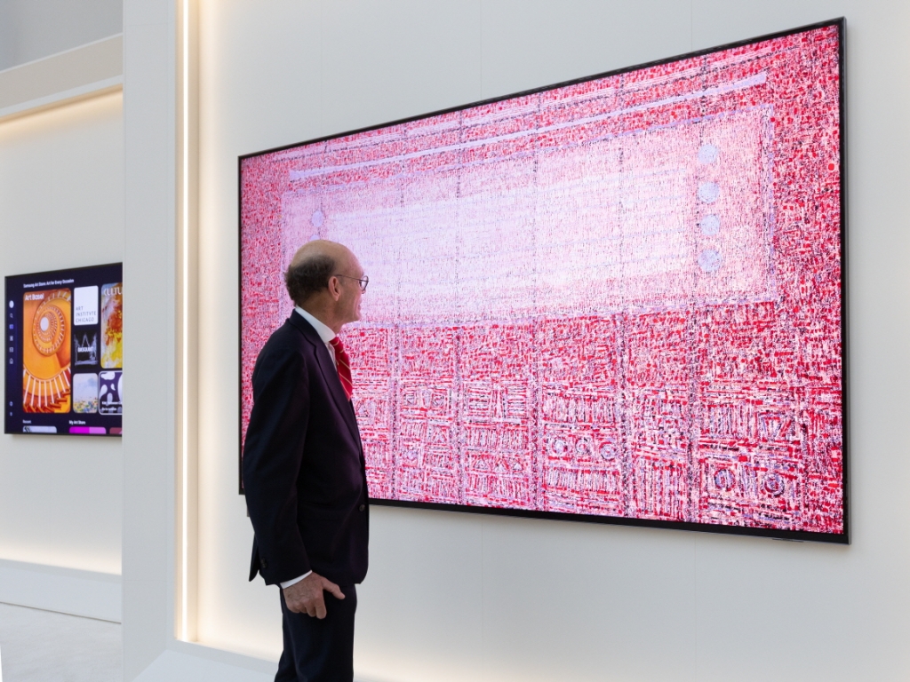 삼성전자, 아트 바젤 파리 현장 사진