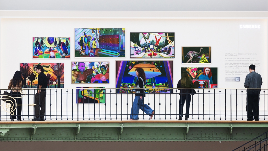삼성전자, 아트 바젤 파리 현장 사진