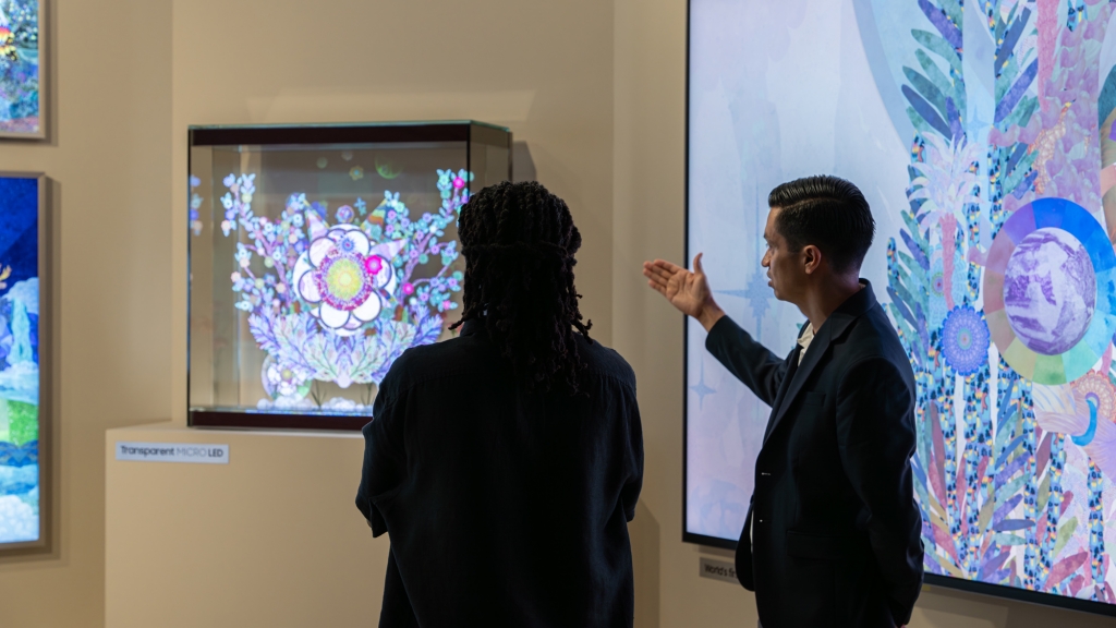 삼성전자, 아트 바젤 마이애미 비치 현장 사진