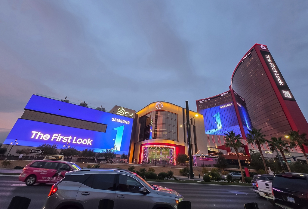 CES 2026 삼성전자 옥외광고