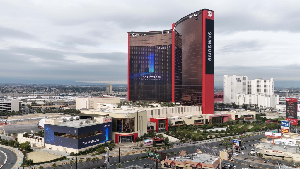 CES 2026 삼성전자 옥외광고