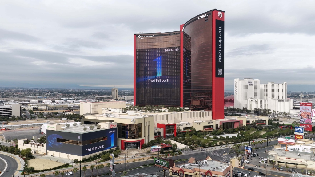 CES 2026 삼성전자 옥외광고