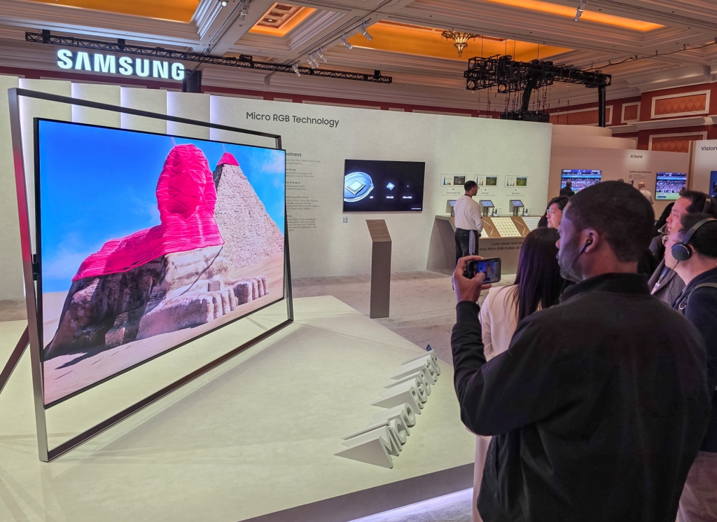 CES 2026 삼성전자 ‘더 퍼스트룩’ 전시관 이모저모