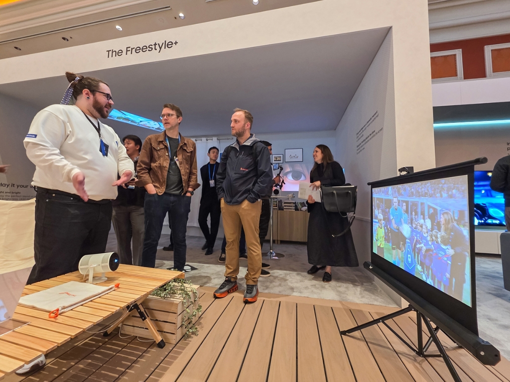 CES 2026 삼성전자 ‘더 퍼스트룩’ 전시관 이모저모