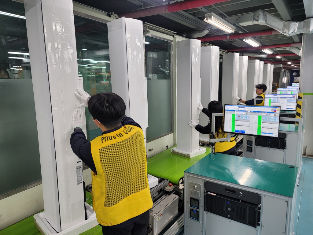 삼성전자, 급증하는 에어컨 수요 대응 위해 에어컨 생산라인 풀가동