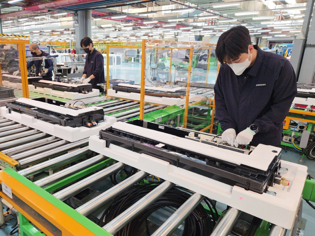 삼성전자, 급증하는 에어컨 수요 대응 위해 에어컨 생산라인 풀가동